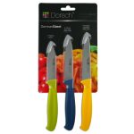 Colorful Sharp Knife Set - 3 Pieces