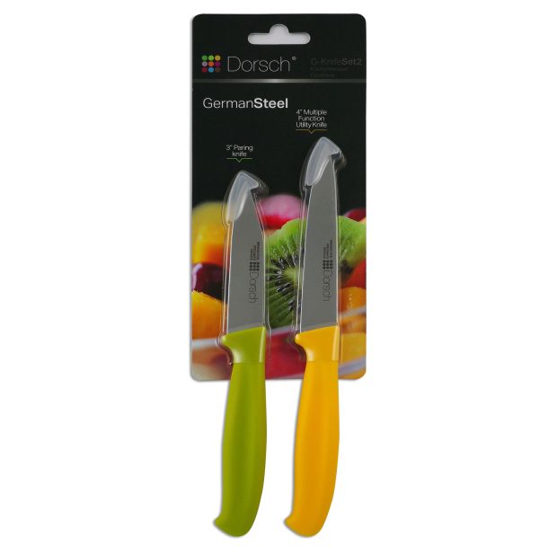 Colorful Sharp Knife Set - 2 Pieces