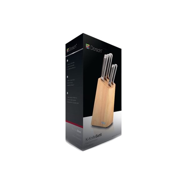 6 Pcs Hollow Knife Set