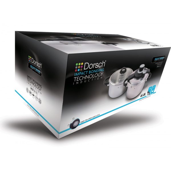 6L & 8L Dorsch GoPress Pressure Cooker