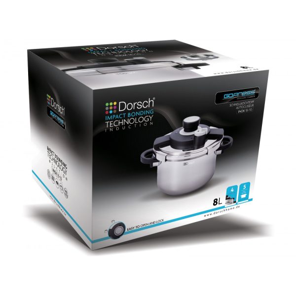 8L Dorsch GoPress Pressure Cooker