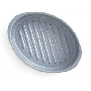 Oval ovnfast fad